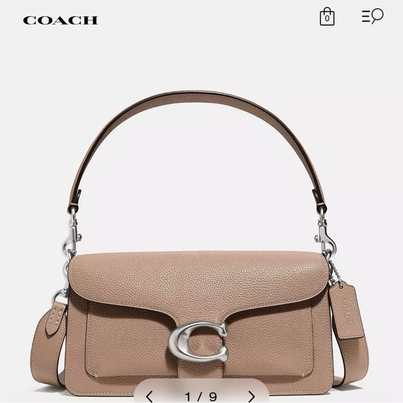 Coach Taupe Tabby Shoulder Bag -73995 - Picture 6 of 6